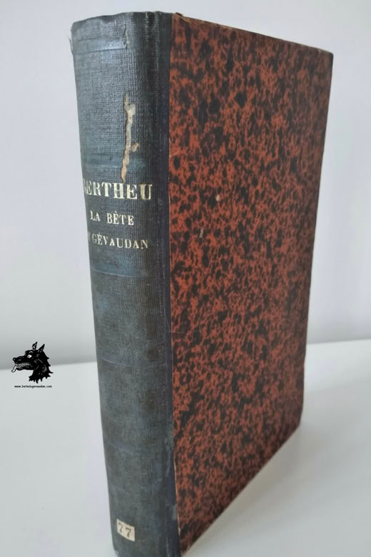Livre de Élie Berthet - La Bête du Gévaudan 1858