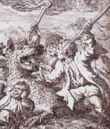Le combat du jeune Portefaix contre la Bête du Gévaudan