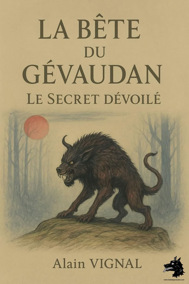 Livre alain bernadette vignal - la bête du Gévaudan secret dévoilé