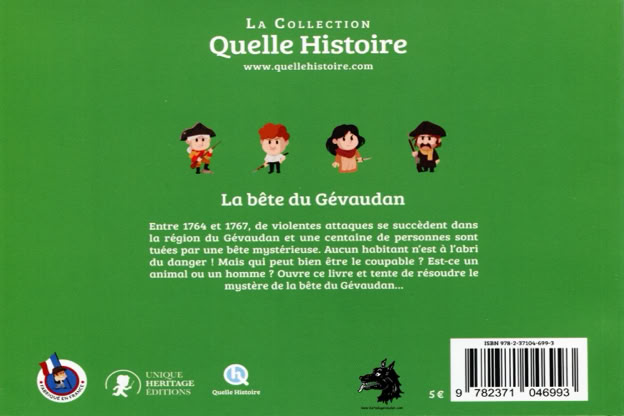 Clémentine V. Baron La Bête du gévaudan Terreur dans les campagnes